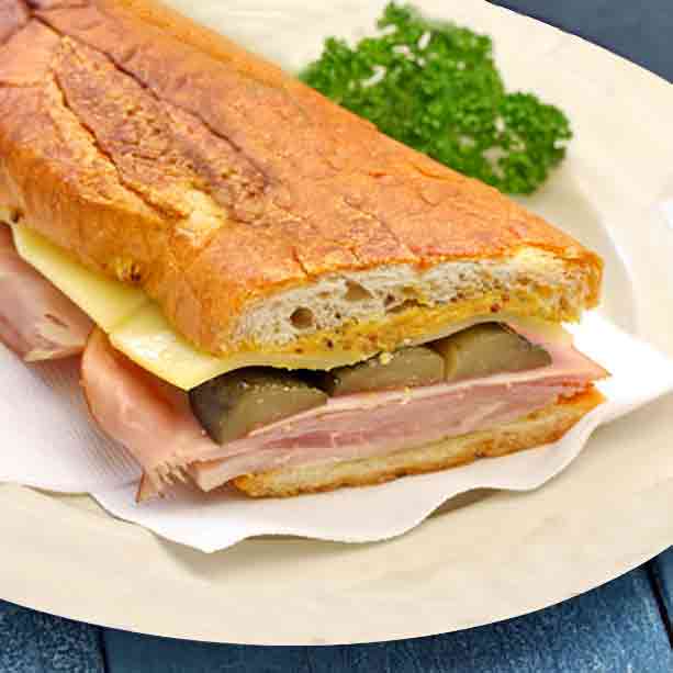 Sándwich cubano en Sandwich cubano