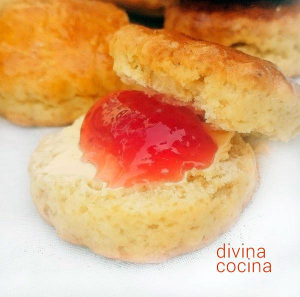 Scones ingleses en English muffins yorkshire (muffins ingleses de yorkshire)