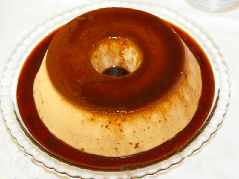 flan de huevo microondas 1