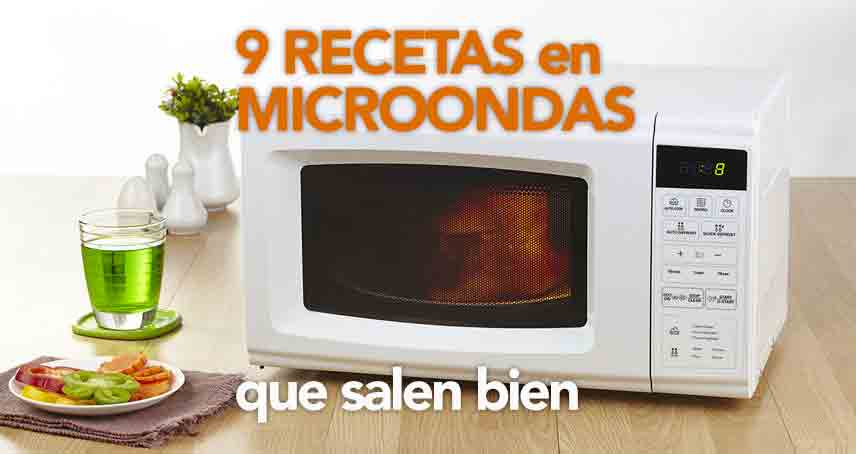 recetas en microondas