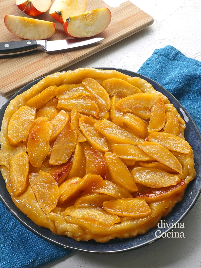 Tarta Tatin de manzanas 7