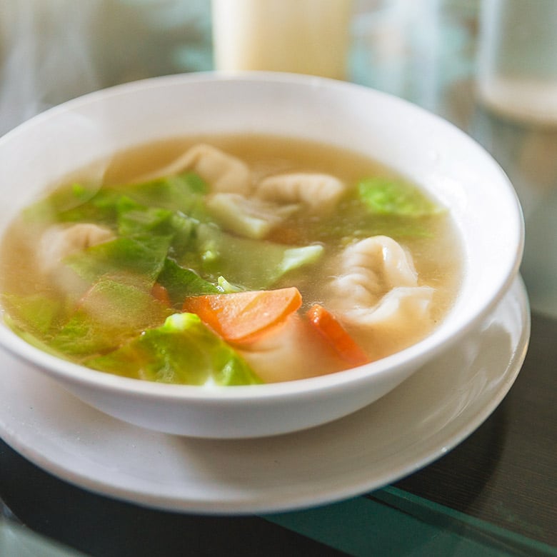 sopa de wantan