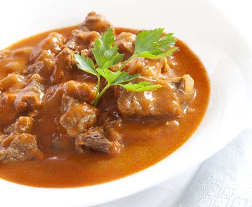 goulash de ternera