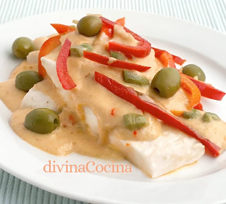 pescado con salsa levantina