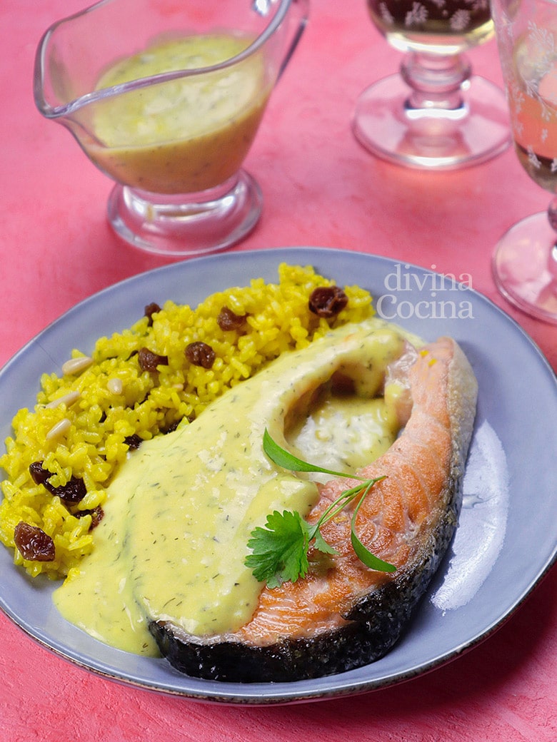 salmon al cava