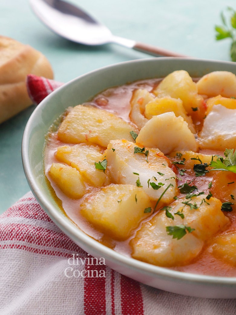 patatas con bacalao