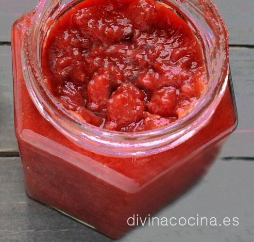 Mermelada de fresa casera 1