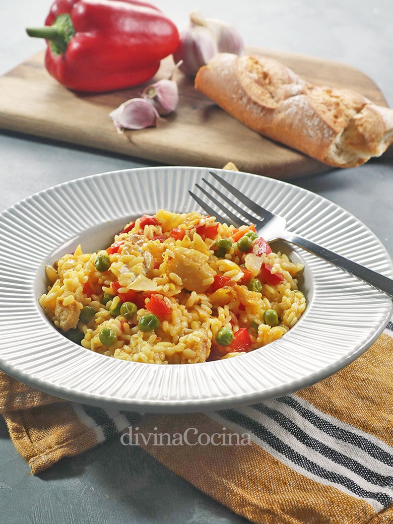 arroz con bacalao