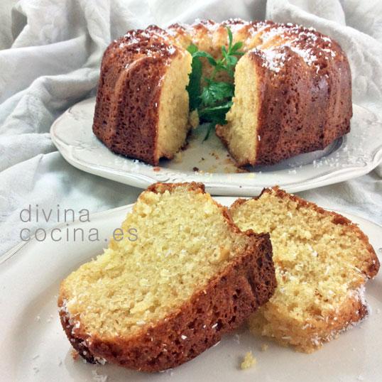 Bizcocho de coco 1