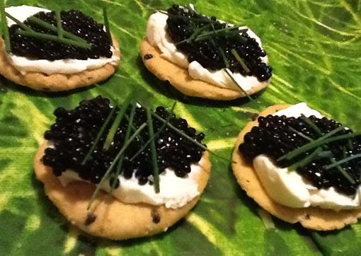 Galletas saladas crujientes para canapés 1