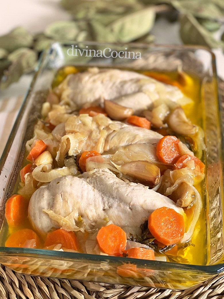 Pollo en escabeche fácil y rápido – Receta de DIVINA COCINA