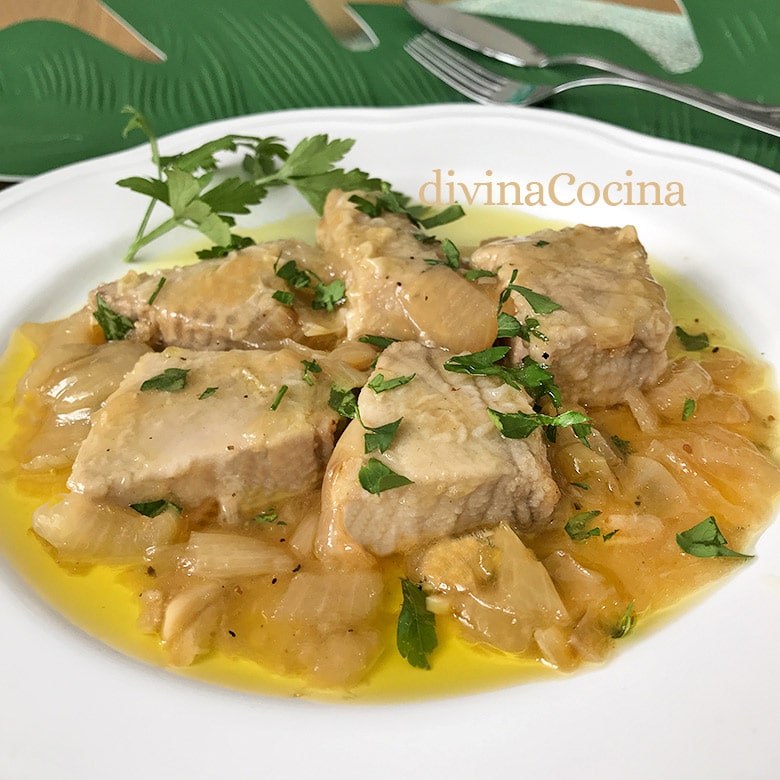 atun en salsa de perdiz