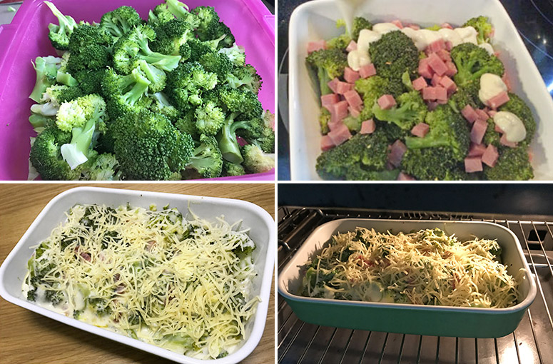 brocoli gratinado paso paso 