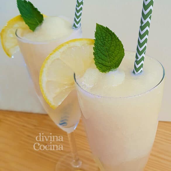 Sorbete de Limón al Cava - Receta de DIVINA COCINA