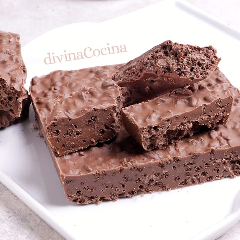 turron de chocolate casero