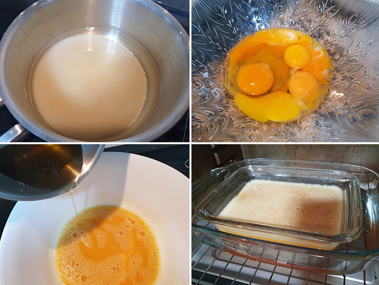 tocino de cielo paso a paso