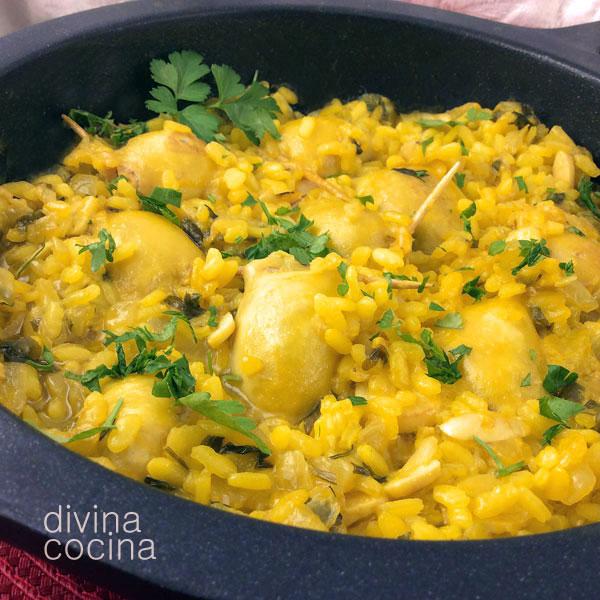 Arroz con chipirones 1