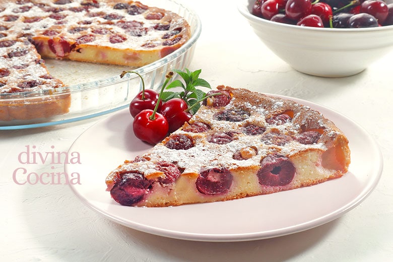 clafoutis de cerezas