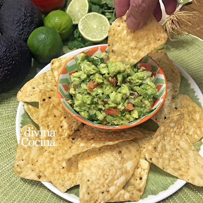 guacamole receta mexicana