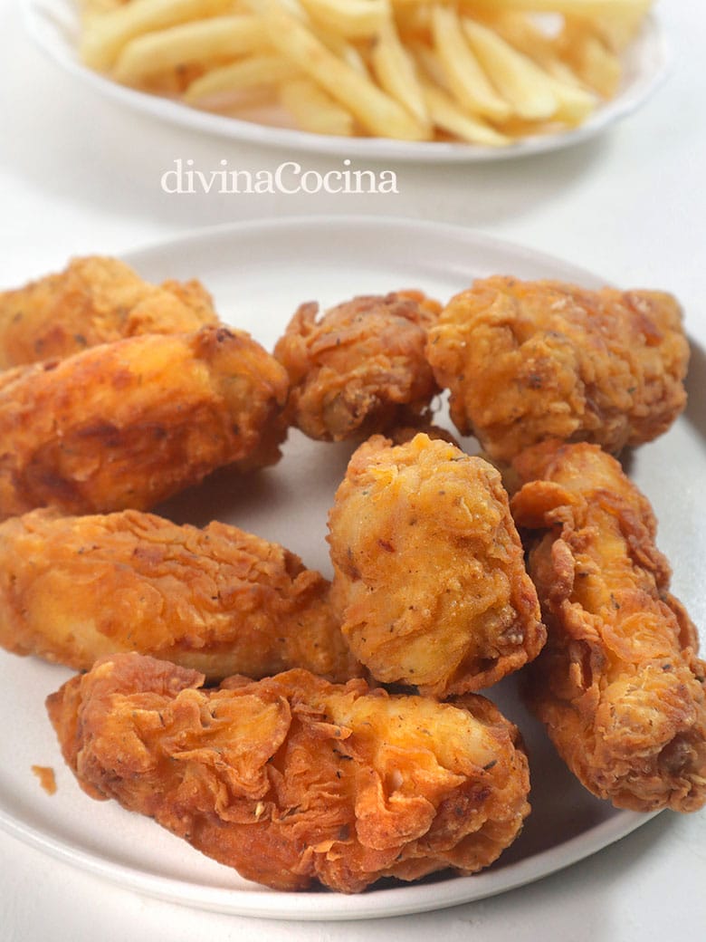 Pollo frito estilo Kentucky - Receta de DIVINA COCINA