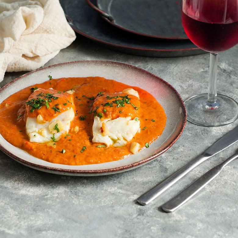 Bacalao a la vizcaína - Receta de DIVINA COCINA