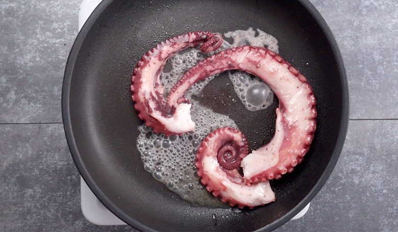 pulpo brasa detalle