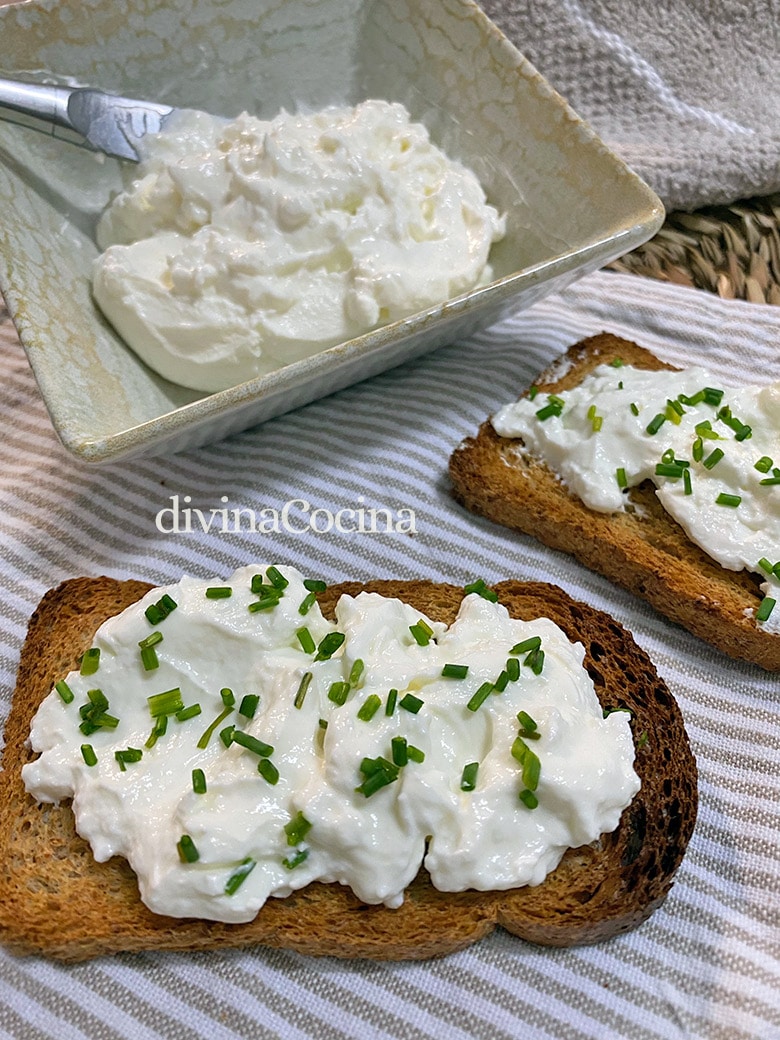 queso crema de untar casero