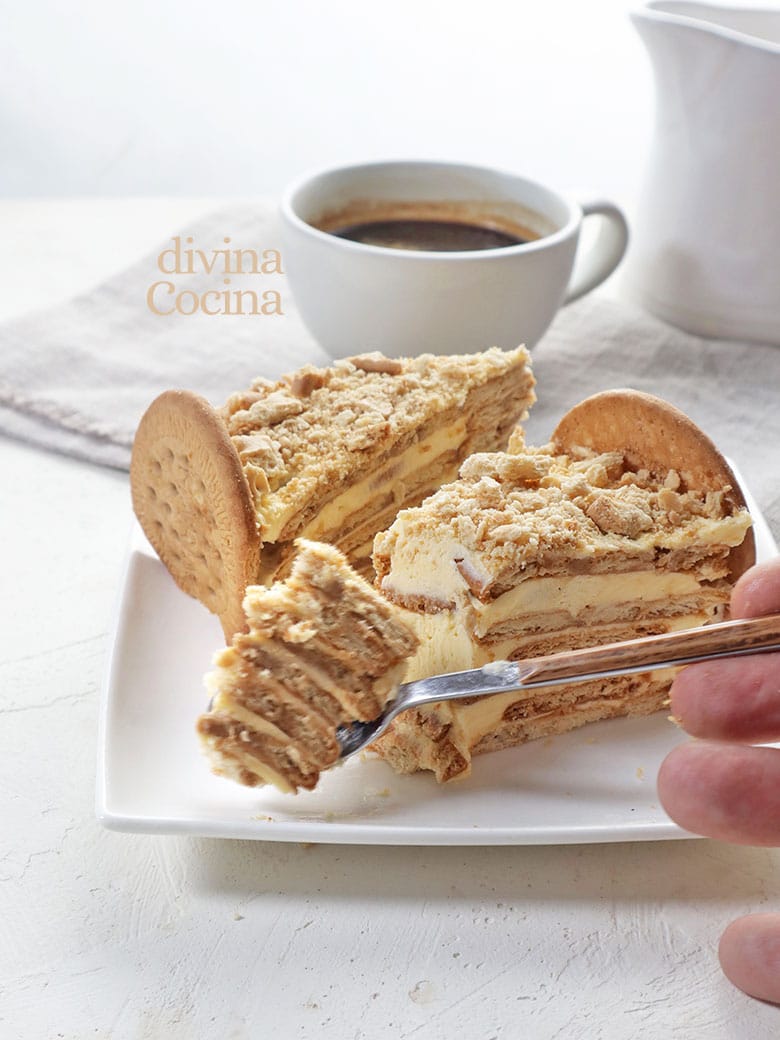 tarta de galletas portuguesa bolo de bolacha