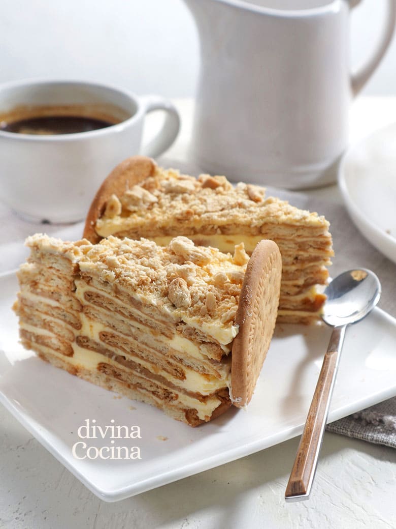 tarta de galletas portuguesa bolo de bolacha