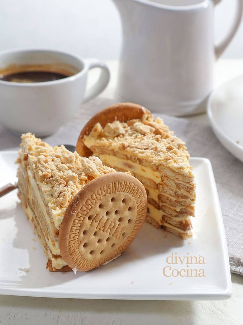 tarta de galletas portuguesa bolo de bolacha