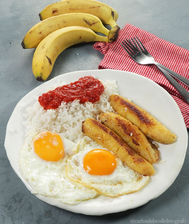 arroz a la cubana