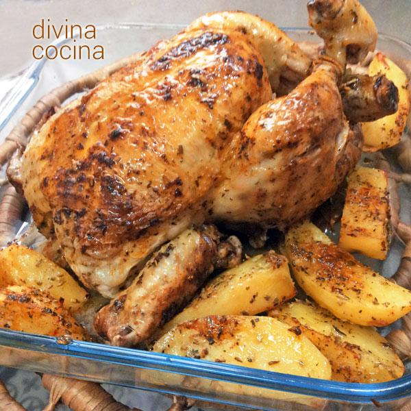 Pollo Asado en la Olla - Receta de DIVINA COCINA