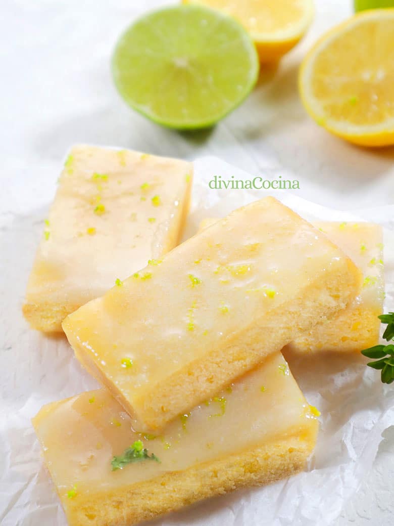 brownie de limon lemonies