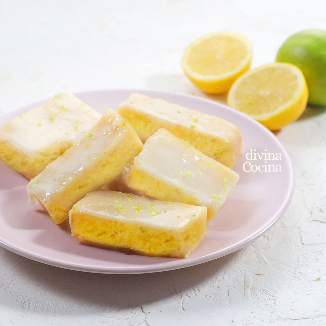 brownie de limon lemonies