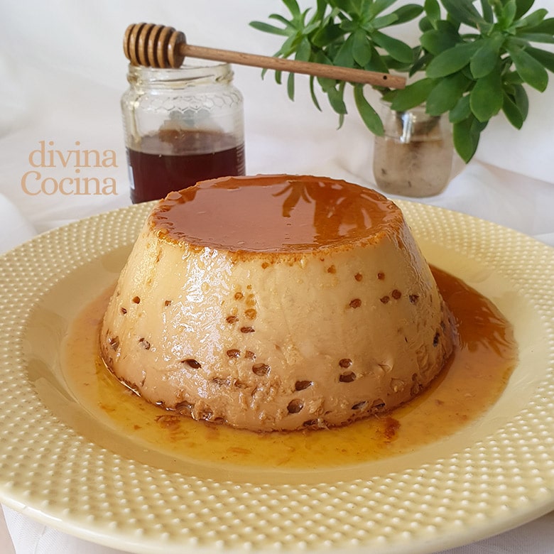 flan de miel