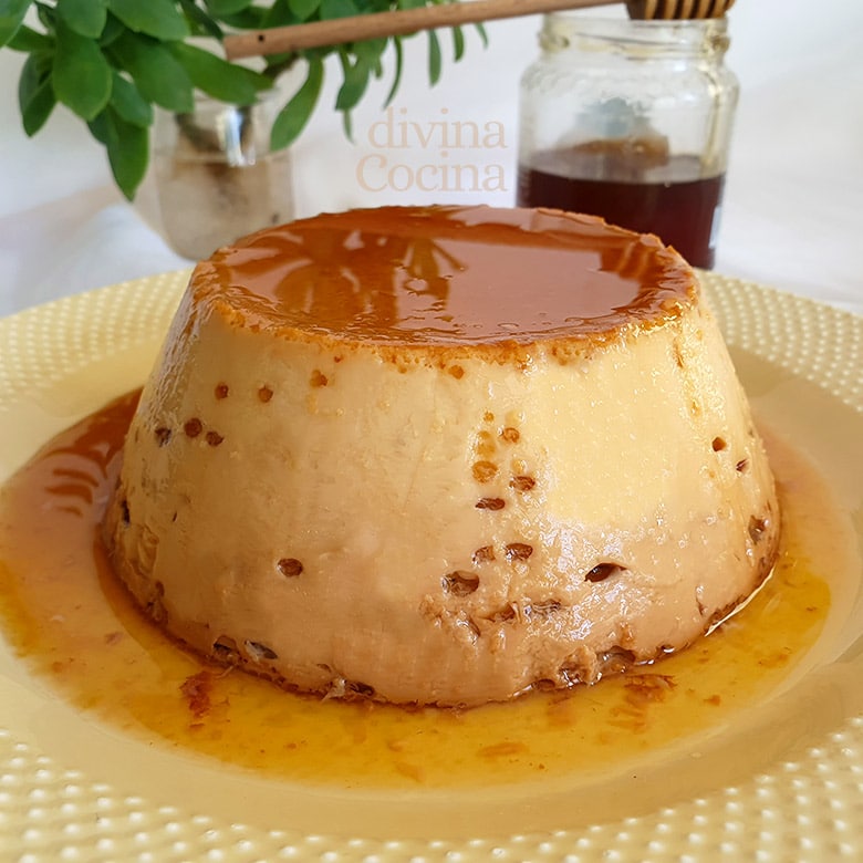 flan de miel