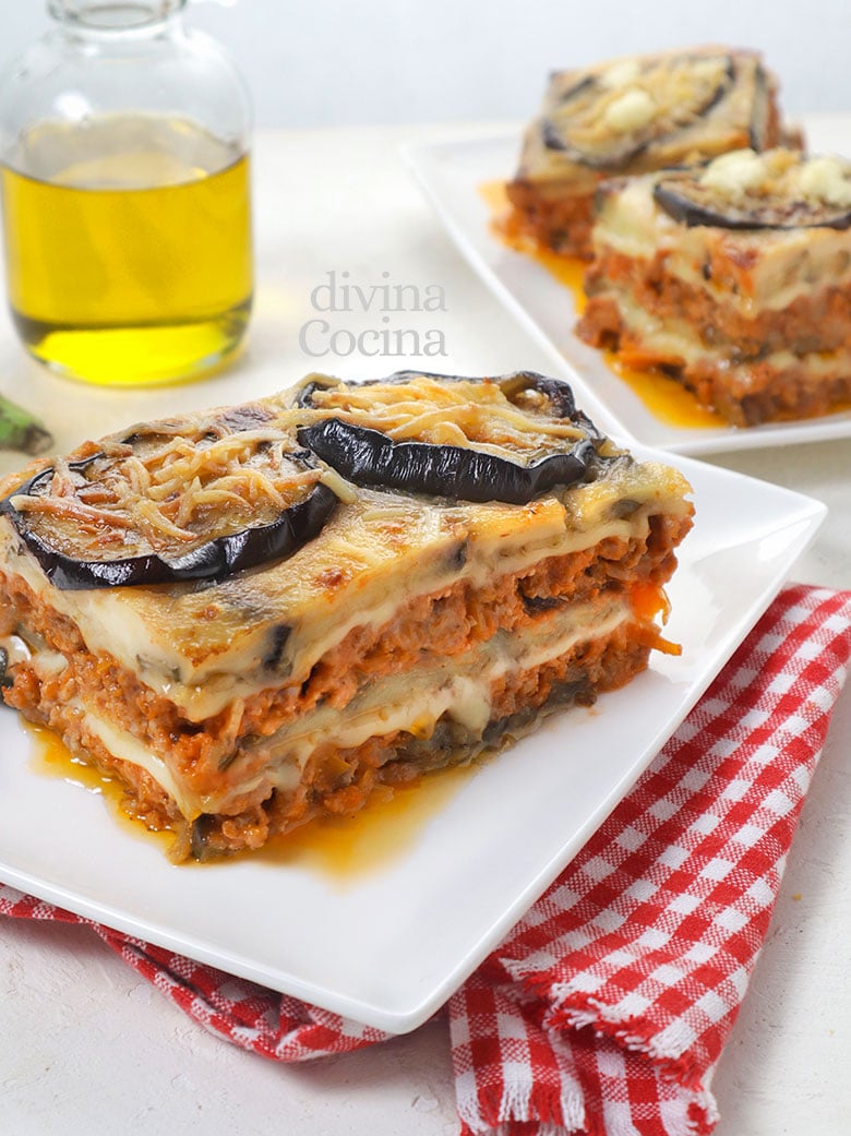 moussaka griega de berenjenas