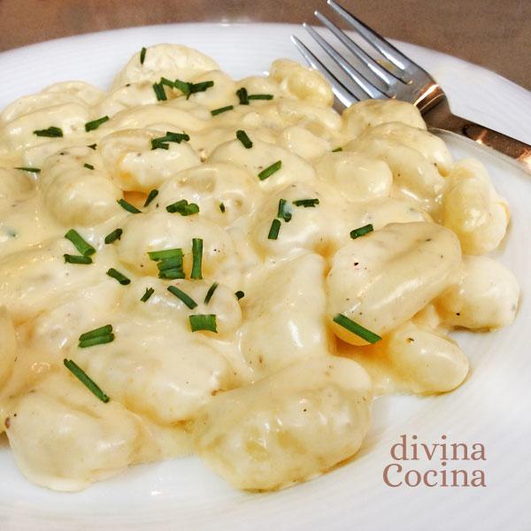 Ñoquis al queso en 10 minutos 1
