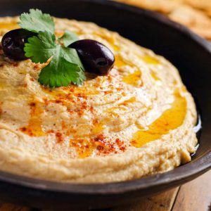 hummus de garbanzos