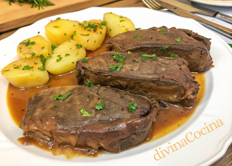 Carrillada de ternera en salsa