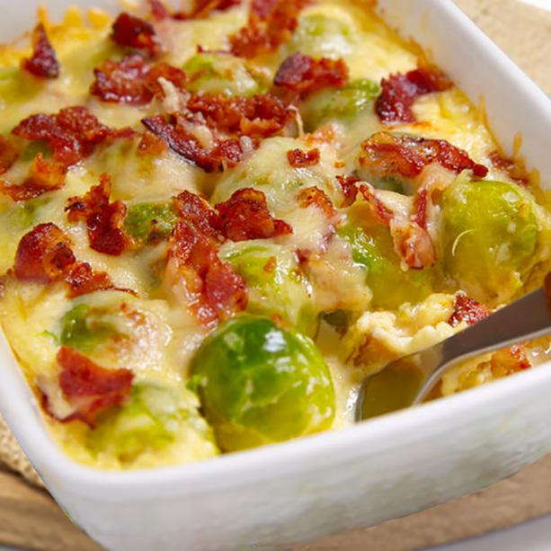 Coles de Bruselas gratinadas - Receta de DIVINA COCINA