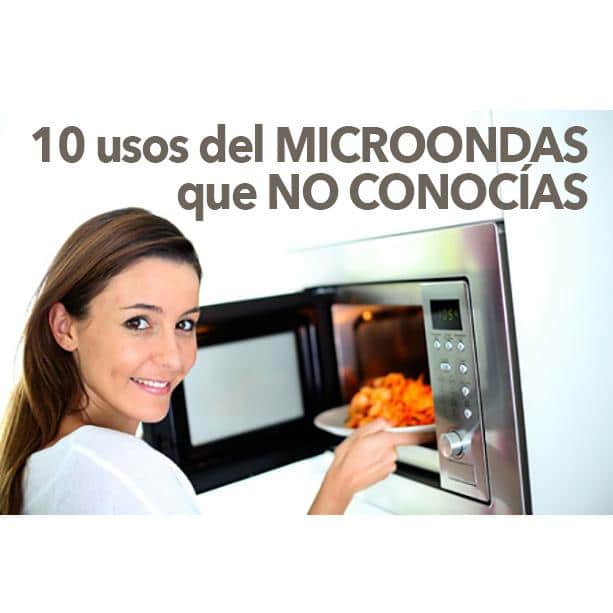 usos del microondas trucos