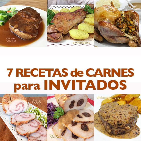 7 recetas de carne para invitados y fiestas - Receta de DIVINA COCINA 7 recetas de carne para invitados y fiestas - Receta de DIVINA COCINA