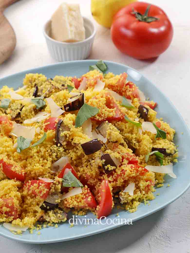 ensalada de cuscus napolitana