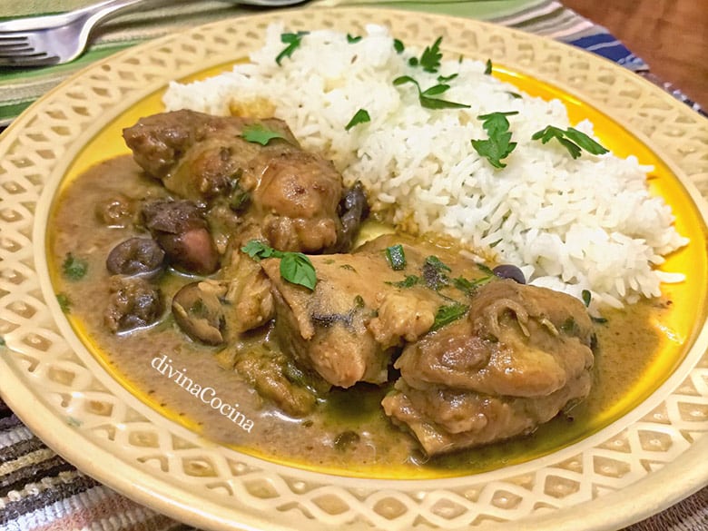pollo estilo arabe con especias