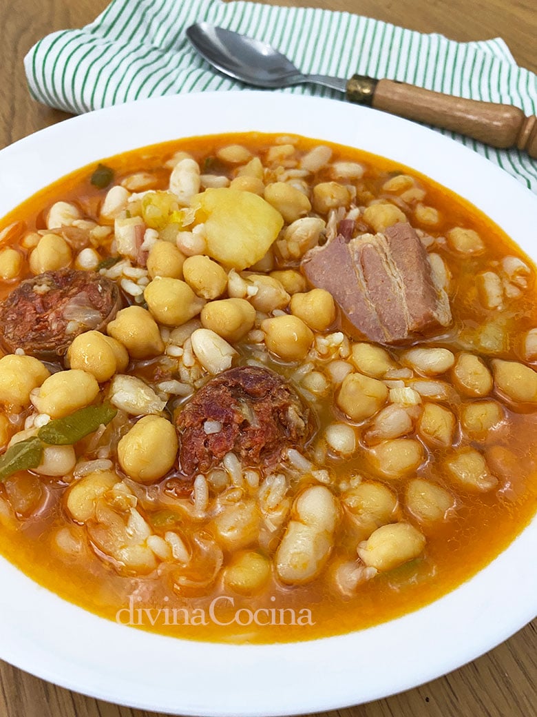 Cocido de garbanzos