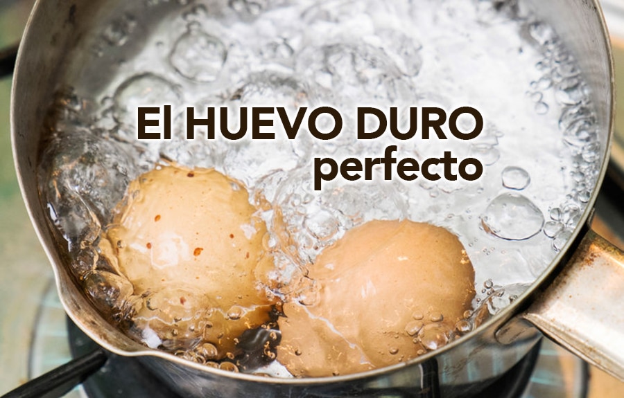 Cómo hacer el huevo duro perfecto.
