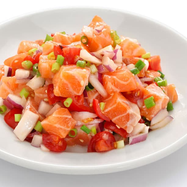 Lomi Lomi de Salmón (receta hawaiana) 1