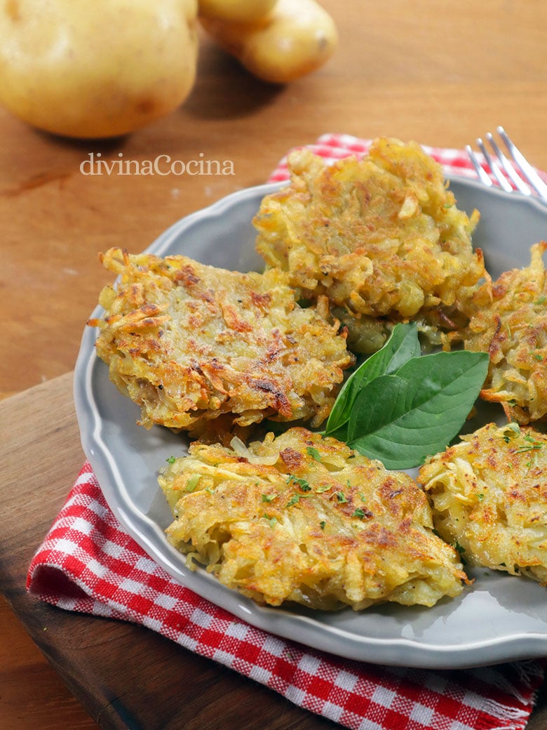 Hash Browns de Patata - Receta de DIVINA COCINA