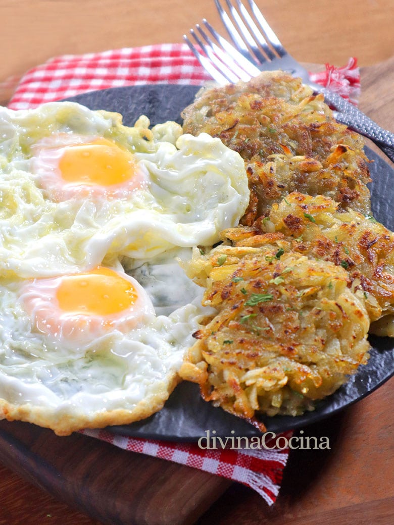 hash brown de patata